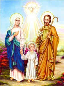 Preghiere alla Sacra Famiglia Atto di affidamento personale O Maria e Giuseppe, io mi affido pienamente a Voi, per compiere sotto la Vostra guida, il mio cammino di santità, come Gesù si sottomise a