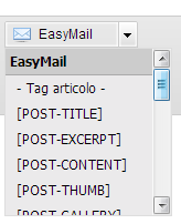 preparano il formato finale della mail che sarà spedita ai destinatari; dei quattro disponibili, ve ne proponiamo due ( elegant single, come nell esempio, e elegant ).