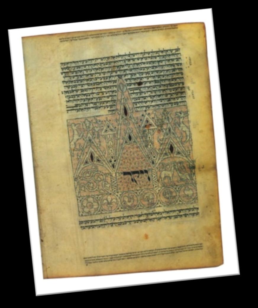 Il testo ebraico della Bibbia fu studiato e fissato tra l VIII e il X secolo, a opera di alcuni studiosi, i masoreti (l insieme dei loro studi è detto masora ).