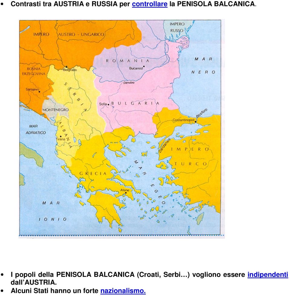 I popoli della PENISOLA BALCANICA (Croati, Serbi )