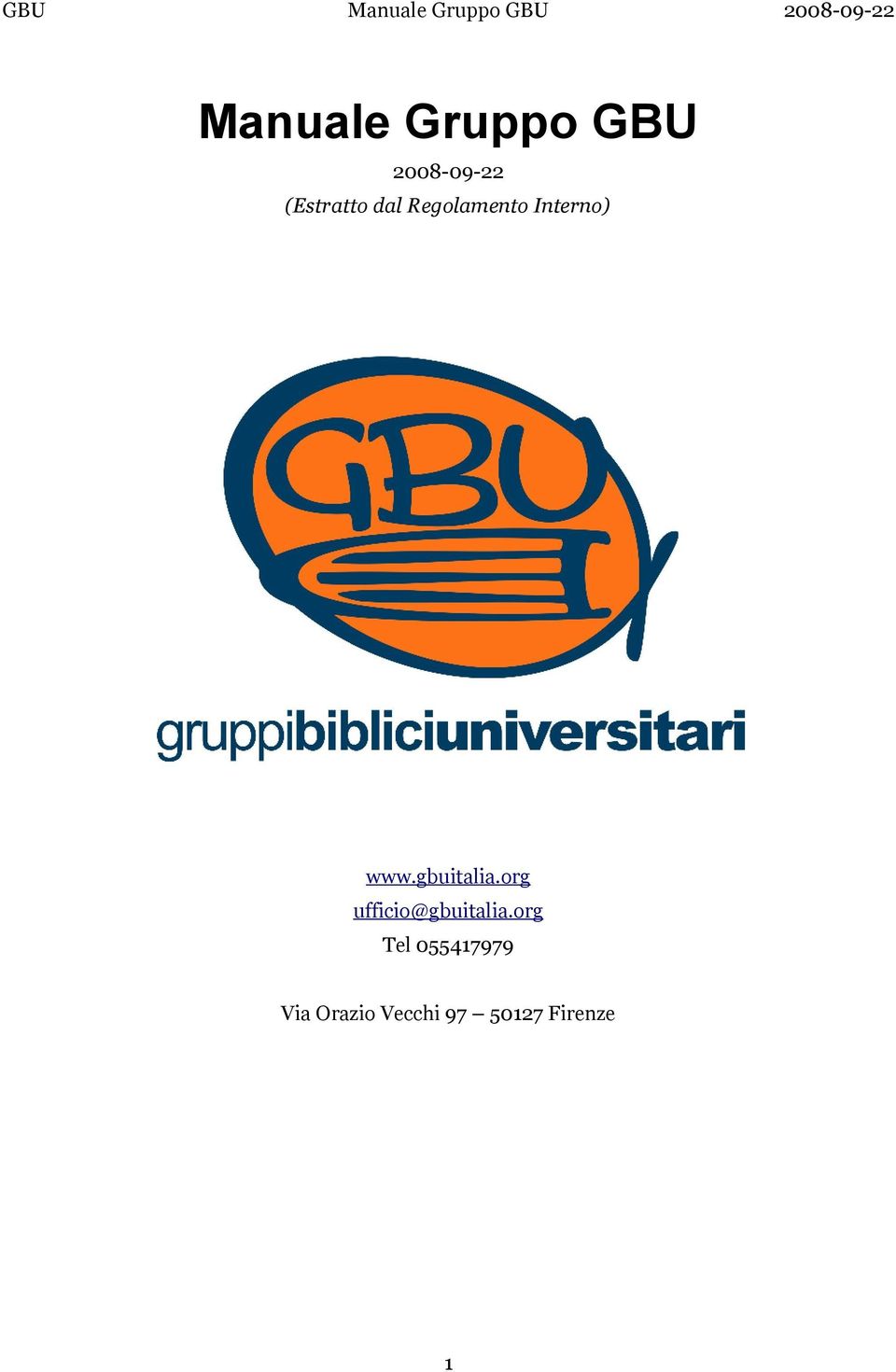 org ufficio@gbuitalia.
