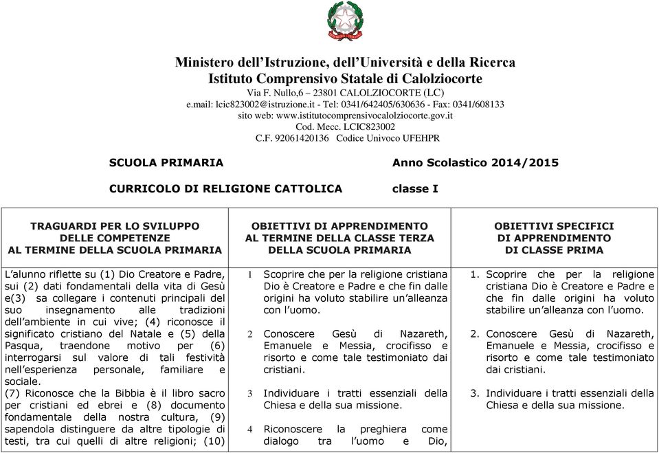 x: 0341/608133 sito web: www.istitutocomprensivocalolziocorte.gov.it Cod. Mecc. LCIC823002 C.F.