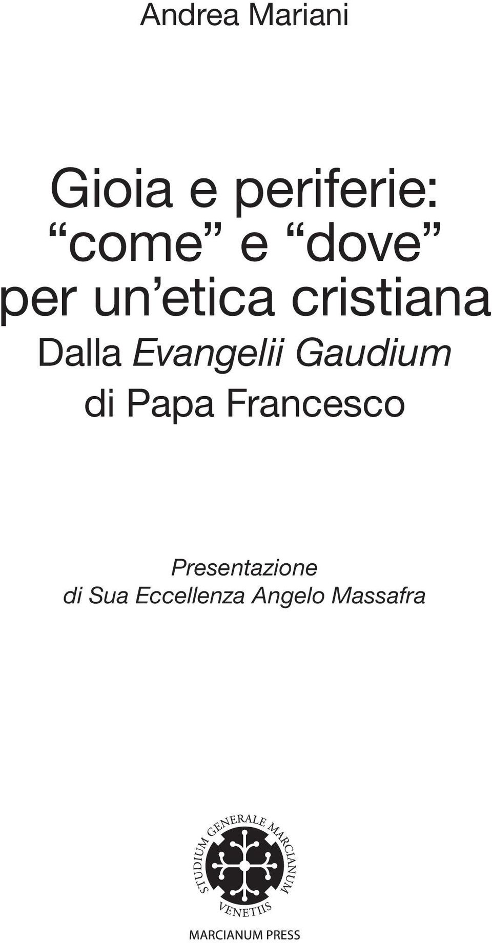 Evangelii Gaudium di Papa Francesco