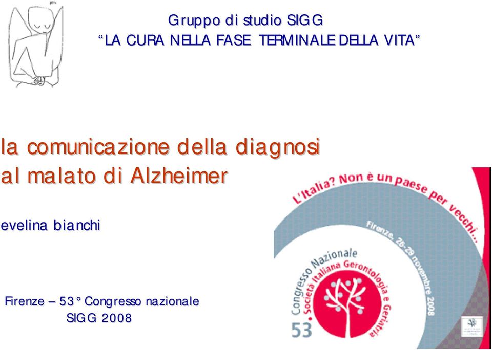 di Alzheimer evelina bianchi Firenze 53 Congresso
