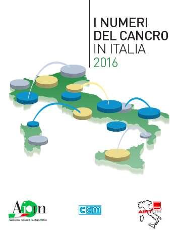 I numeri del cancro in Italia 2016 Ministero della Salute - Roma 27 Settembre 2016 Incidenza,