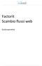Factorit Scambio flussi web. Guida operativa