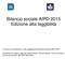 Bilancio sociale AIPD 2015 Edizione alta leggibilità