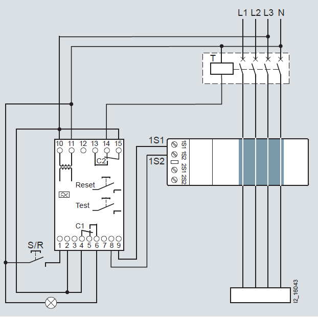 analogico, 5SV8000-6KK, bobina a lancio di corrente (BL), con