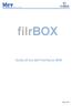 filrbox Guida all uso dell interfaccia WEB Pag. 1 di 44