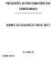 PROGETTO DI PSICOMOTRICITA' FUNZIONALE ANNO SCOLASTICO 2010-2011