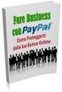 Manuale creazione account PayPal Business